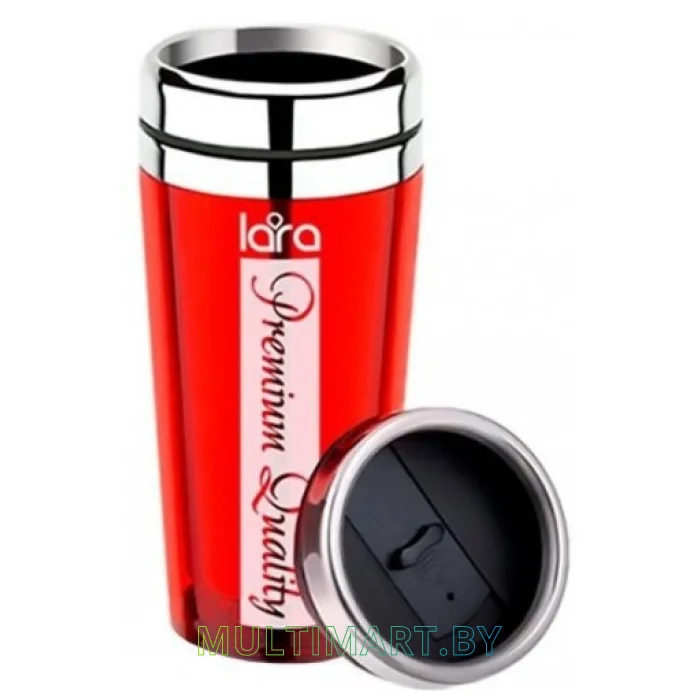 Термокружка Lara LR04-32 0.5 л (красный)